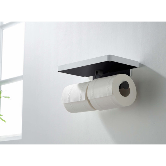 Держатель для туалетной бумаги Aquatek Европа AQ4919MB, цвет чёрный матовый - фото 8