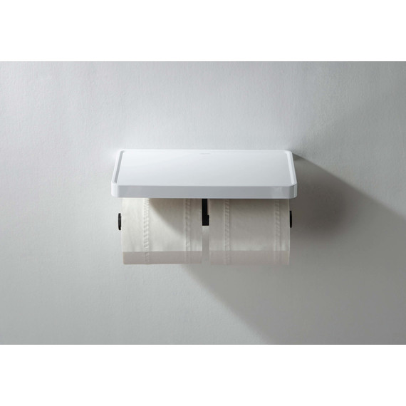 Держатель для туалетной бумаги Aquatek Европа AQ4919MB, цвет чёрный матовый - фото 10