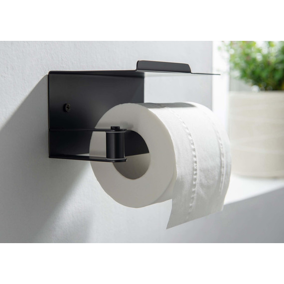 Держатель для туалетной бумаги Aquatek Либра AQ4929MB, цвет чёрный матовый - фото 9