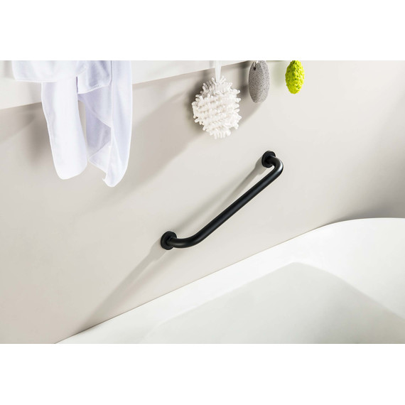 Поручень для ванны Aquatek  AQ4995MB, цвет чёрный матовый - фото 3