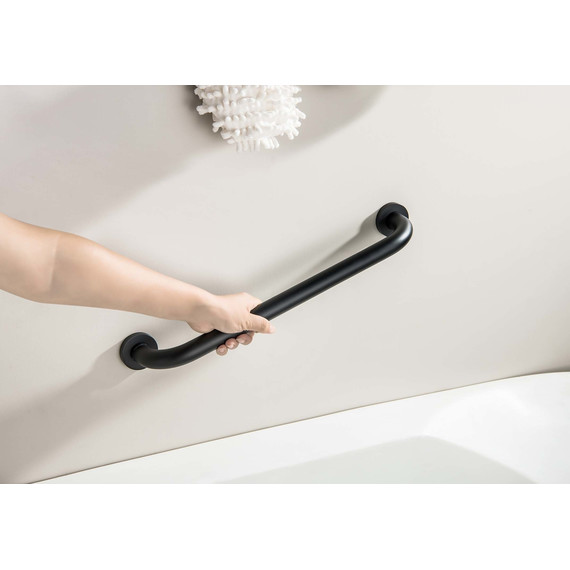 Поручень для ванны Aquatek  AQ4995MB, цвет чёрный матовый - фото 2