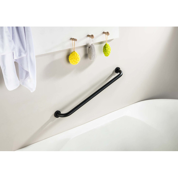 Поручень для ванны Aquatek  AQ4996MB, цвет чёрный матовый - фото 3