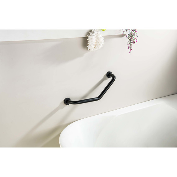 Поручень для ванны Aquatek  AQ4997MB, цвет чёрный матовый - фото 2