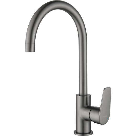 Смеситель для кухни Aquatek Бетта AQ1182BGM, оружейная сталь, Цвет производителя: оружейная сталь - фото 4