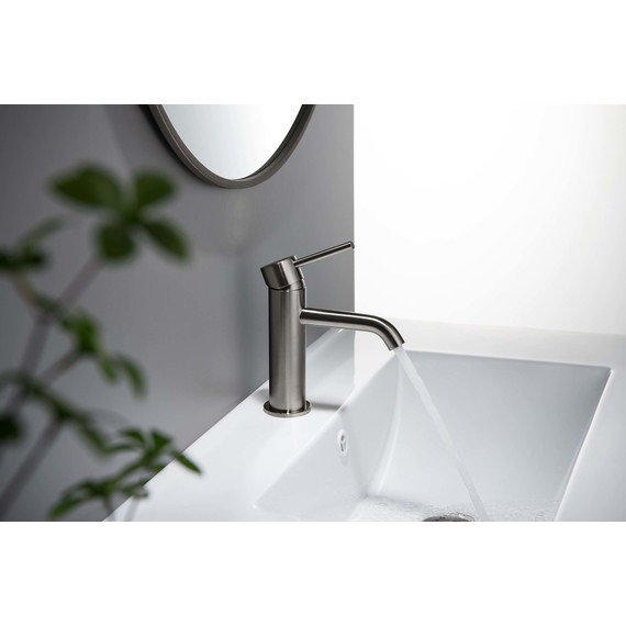 Смеситель для раковины Aquatek Европа AQ1310BGM, оружейная сталь, Цвет производителя: оружейная сталь - фото 5