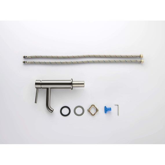 Смеситель для раковины Aquatek Европа AQ1310BGM, оружейная сталь, Цвет производителя: оружейная сталь - фото 7