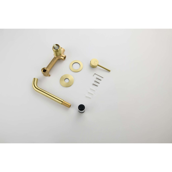 Смеситель для раковины настенный Aquatek Европа AQ1313BG, золото шлифованное, Цвет производителя: золото шлифованное - фото, картинка 10 Смеситель для раковины настенный Aquatek Европа AQ1313BG, золото шлифованное, Цвет производителя: золото шлифованное - фото 10