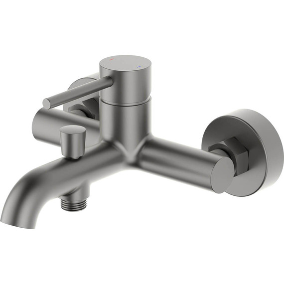 Смеситель для ванны Aquatek Европа AQ1340BGM, оружейная сталь, Цвет производителя: оружейная сталь - фото 2