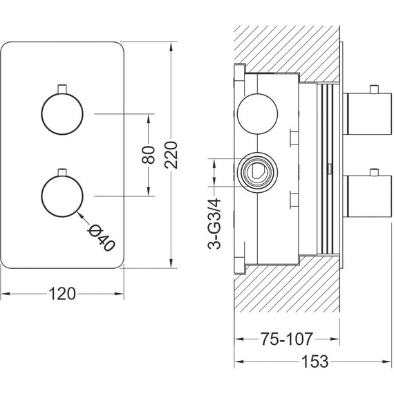 Смеситель для душа Aquatek Европа AQ1391BGM (со скрытой частью) оружейная сталь, Цвет производителя: оружейная сталь - фото 3