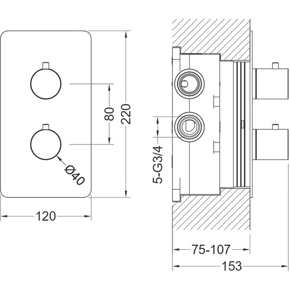 Смеситель для ванны Aquatek Европа AQ1393BG (со скрытой частью) золото шлифованное, Цвет производителя: золото шлифованное - фото 3