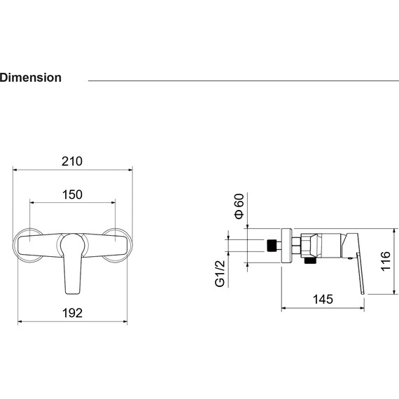 Смеситель для душа Aquatek Лугано AQ1760CR - фото 6