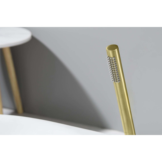 Ручной душ Aquatek Европа AQ2002BG, золото шлифованное - фото 4