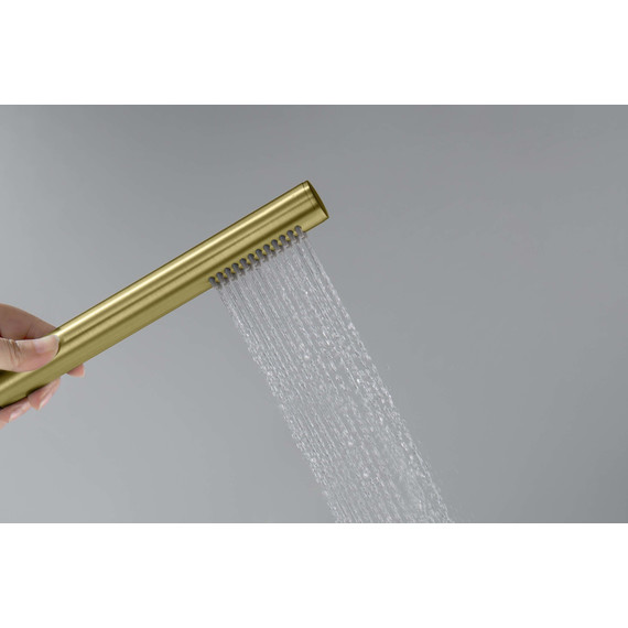 Ручной душ Aquatek Европа AQ2002BG, золото шлифованное - фото 6