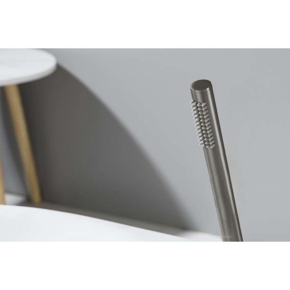 Ручной душ Aquatek Европа AQ2002BGM, оружейная сталь - фото 4