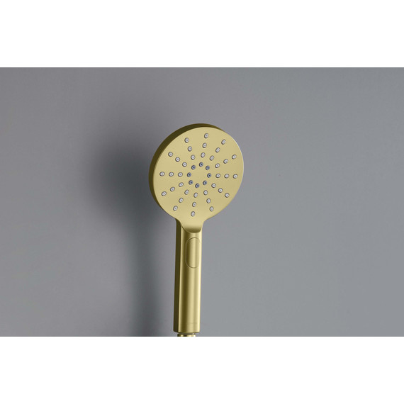 Ручной душ Aquatek Оберон AQ2006BG, золото шлифованное - фото 4