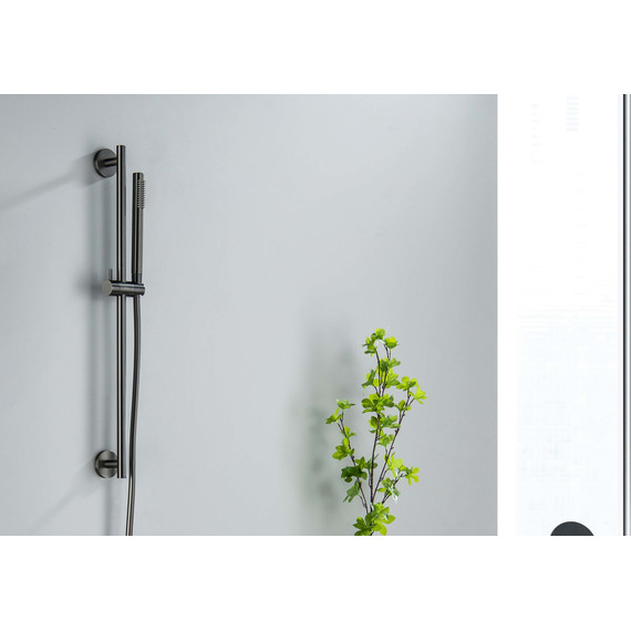 Душевой гарнитур Aquatek Европа AQ2012BGM, оружейная сталь - фото 7