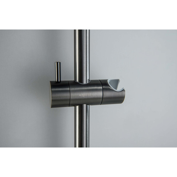 Душевой гарнитур Aquatek Европа AQ2012BGM, оружейная сталь - фото 8