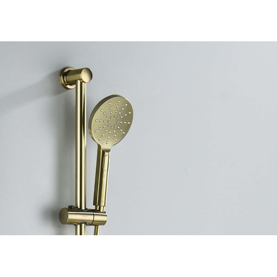 Душевой гарнитур Aquatek Оберон AQ2016BG, золото шлифованное - фото 6