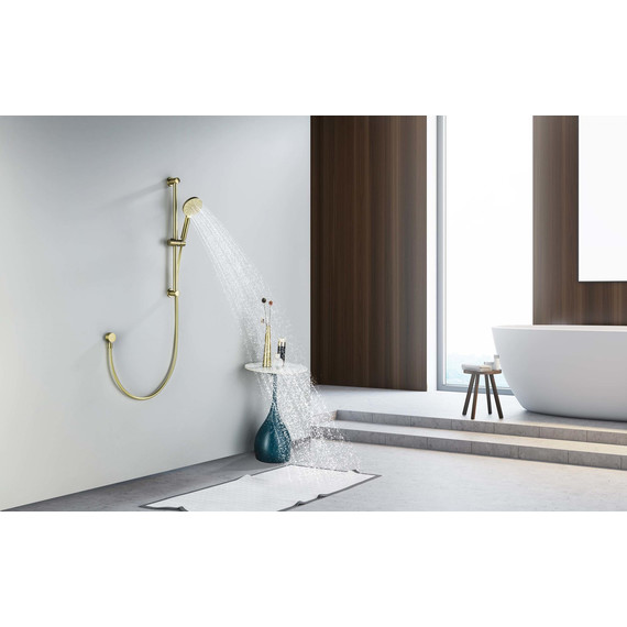 Душевой гарнитур Aquatek Оберон AQ2016BG, золото шлифованное - фото 7