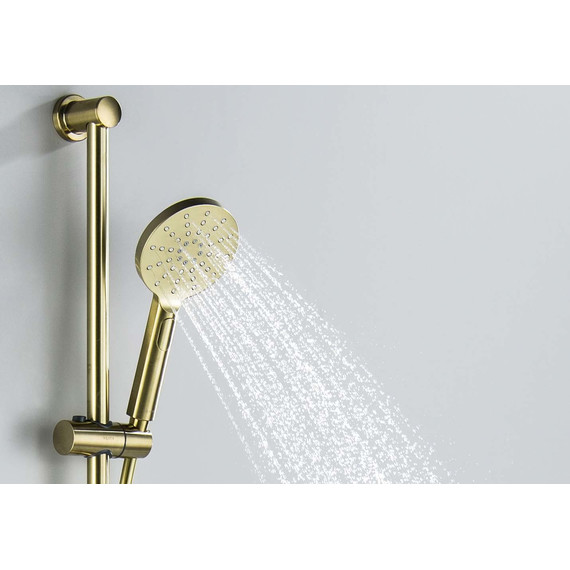 Душевой гарнитур Aquatek Оберон AQ2016BG, золото шлифованное - фото 8