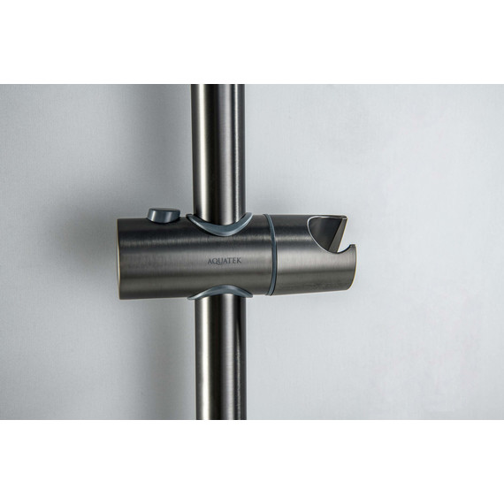Душевой гарнитур Aquatek Бетта AQ2017BGM, оружейная сталь - фото 10