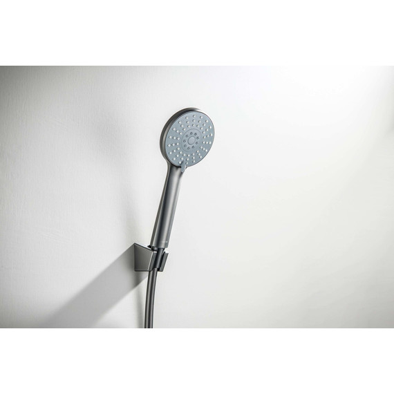 Душевой гарнитур Aquatek Бетта AQ2032BGM, оружейная сталь - фото 5