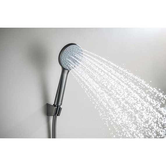 Душевой гарнитур Aquatek Бетта AQ2032BGM, оружейная сталь - фото 6