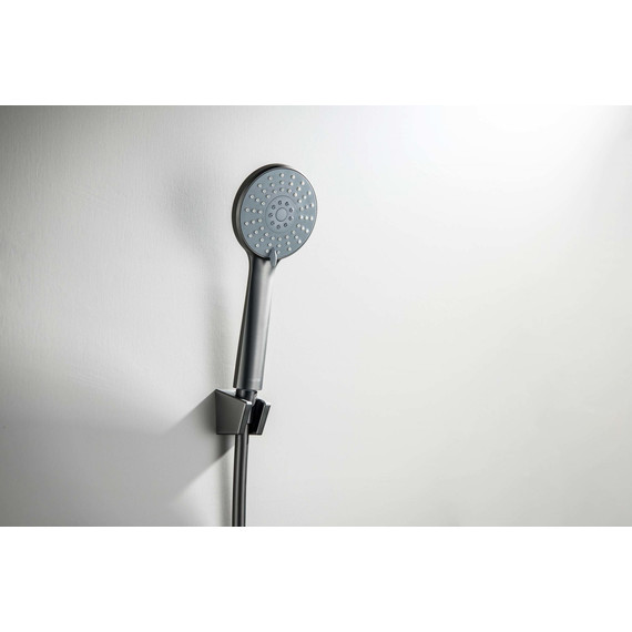 Душевой гарнитур Aquatek Бетта AQ2032BGM, оружейная сталь - фото 7