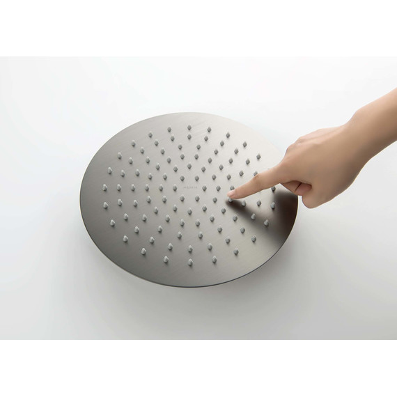 Верхний душ Aquatek 250x250 AQ2073BGM, оружейная сталь - фото 8