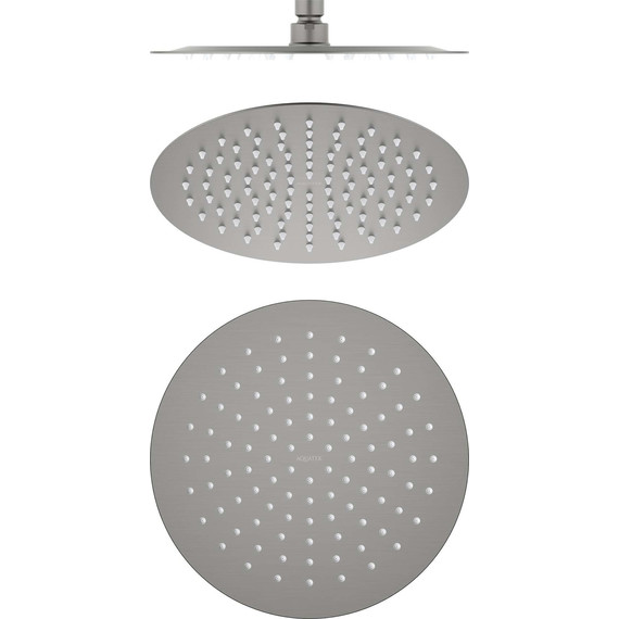 Верхний душ Aquatek 250x250 AQ2073BGM, оружейная сталь - фото 3