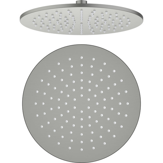 Верхний душ Aquatek 250x250 AQ2077BGM, оружейная сталь - фото 2