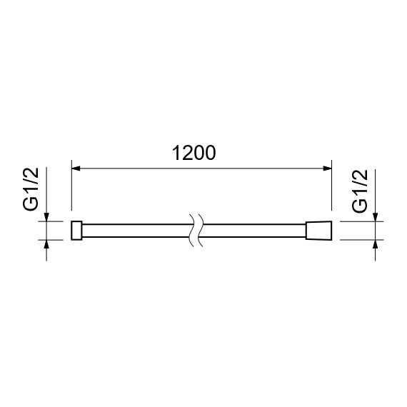 Душевой шланг Aquatek AQ2103BG, золото шлифованное - фото 4