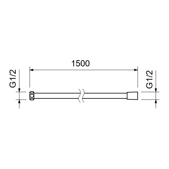 Душевой шланг Aquatek AQ2105BG, золото шлифованное - фото 3