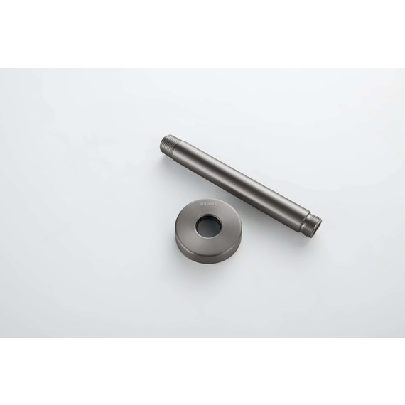 Кронштейн потолочный для верхнего душа Aquatek 150 мм AQ2171BGM, оружейная сталь - фото 3