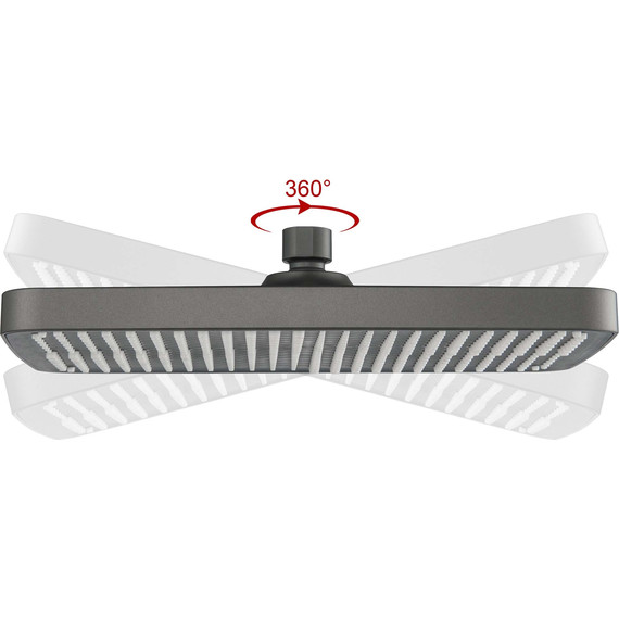 Душевая стойка Aquatek Поларис AQ3040BGM (с гигиеническим душем) оружейная сталь, Цвет производителя: оружейная сталь - фото 7