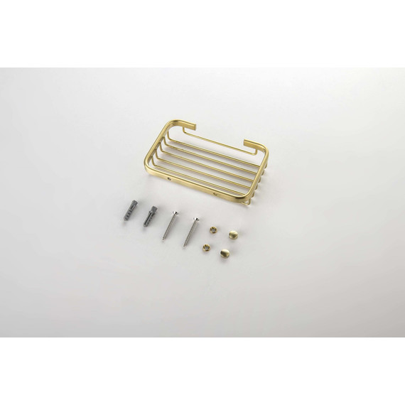 Мыльница Aquatek AQ4946BG, цвет золото шлифованное - фото 4