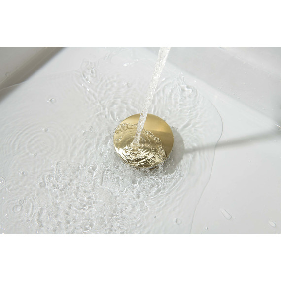 Донный клапан Aquatek AQ6002BG, золото шлифованное - фото 6