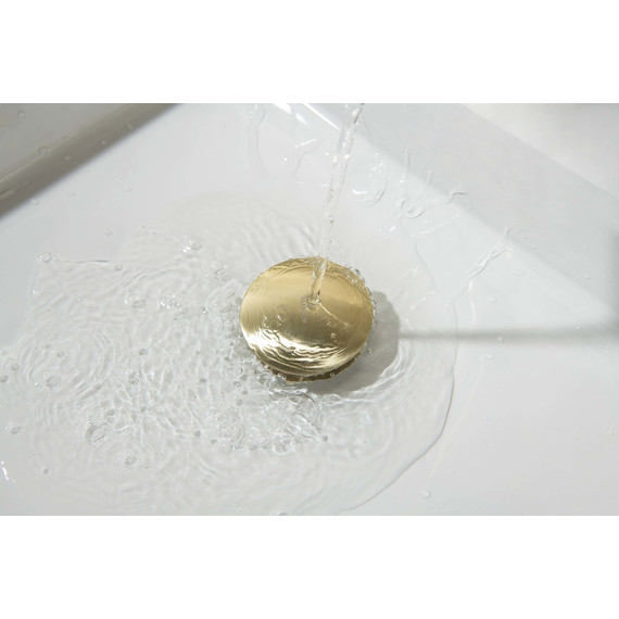 Донный клапан Aquatek AQ6003BG, золото шлифованное - фото 6