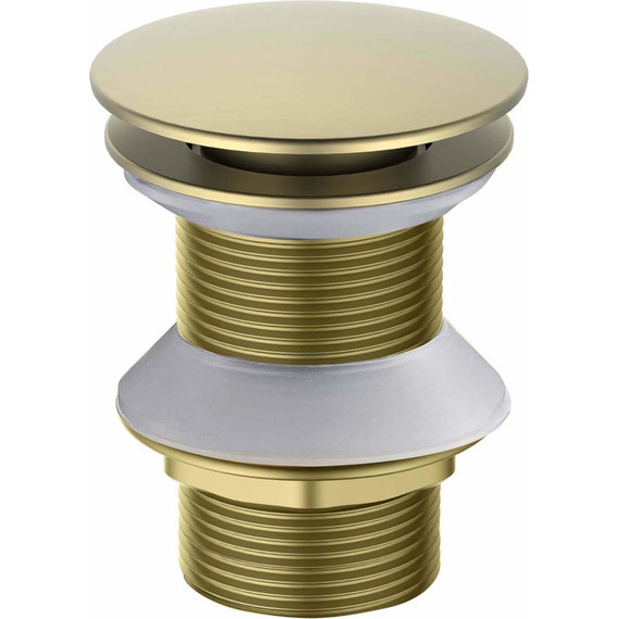 Донный клапан Aquatek AQ6003BG, золото шлифованное - фото 2