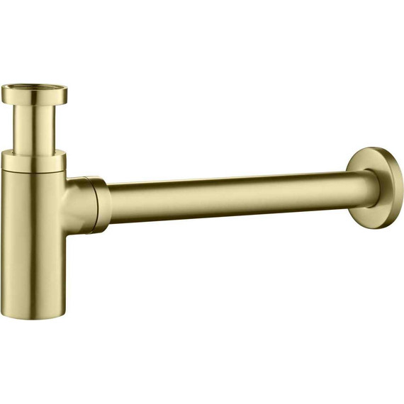 Сифон для умывальника Aquatek AQ6012BG, золото шлифованное - фото, картинка 2 Сифон для умывальника Aquatek AQ6012BG, золото шлифованное - фото 2