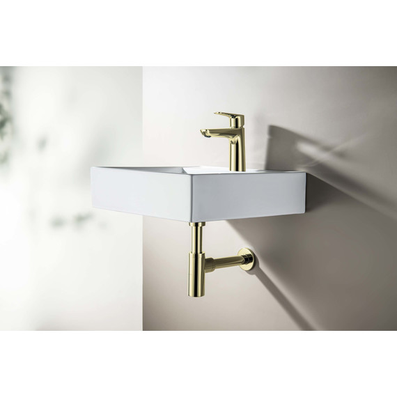 Сифон для умывальника Aquatek AQ6012PG, золото полированное - фото, картинка 3 Сифон для умывальника Aquatek AQ6012PG, золото полированное - фото 3