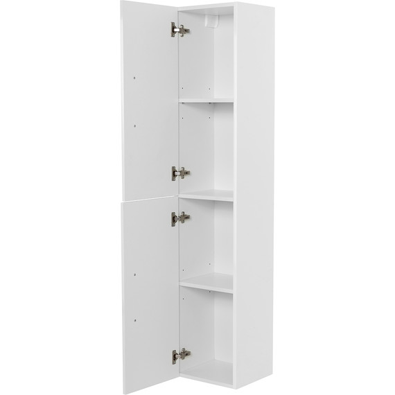 Пенал подвесной BelBagno AURORA-1600-2A-SC-BL-P-L 35 см, левый, Bianco Lucido - фото, картинка 3 Пенал подвесной BelBagno AURORA-1600-2A-SC-BL-P-L 35 см, левый, Bianco Lucido - фото 3