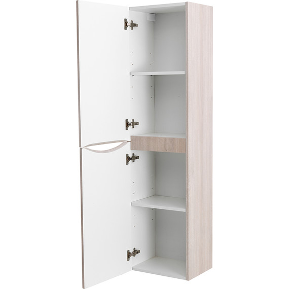 Пенал подвесной BelBagno FLY-MARINO-1500-2A-SC-RG-P-L 40 см, левый, Rovere Grigio - фото 4