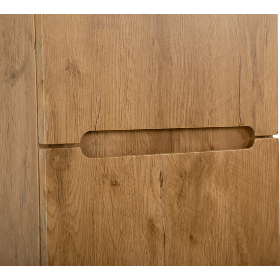 Пенал подвесной BelBagno ETNA-1500-2A-SC-RN-P-R 40 см, правый, Rovere Nature - фото 3