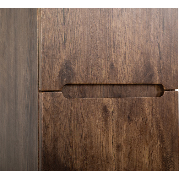 Пенал подвесной BelBagno ETNA-1500-2A-SC-RW-P-R 40 см, правый, Rovere Moro - фото, картинка 3 Пенал подвесной BelBagno ETNA-1500-2A-SC-RW-P-R 40 см, правый, Rovere Moro - фото 3