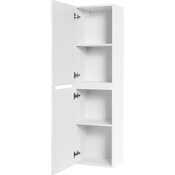 Пенал подвесной BelBagno ETNA-1500-2A-SC-BL-P-L 40 см, левый, Bianco Lucido - фото 3