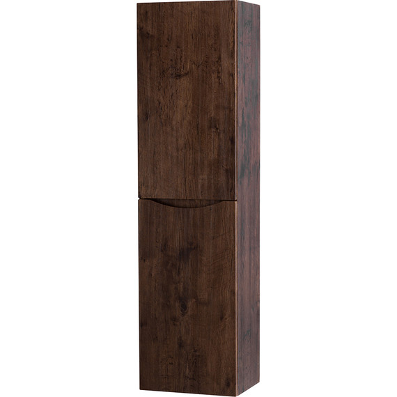 Пенал подвесной BelBagno FLY-MARINO-1500-2A-SC-RW-P-L 40 см, левый, Rovere Moro - фото, картинка 2 Пенал подвесной BelBagno FLY-MARINO-1500-2A-SC-RW-P-L 40 см, левый, Rovere Moro - фото 2