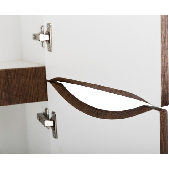 Пенал подвесной BelBagno FLY-MARINO-1500-2A-SC-RW-P-R 40 см, правый, Rovere Moro - фото, картинка 6 Пенал подвесной BelBagno FLY-MARINO-1500-2A-SC-RW-P-R 40 см, правый, Rovere Moro - фото 6