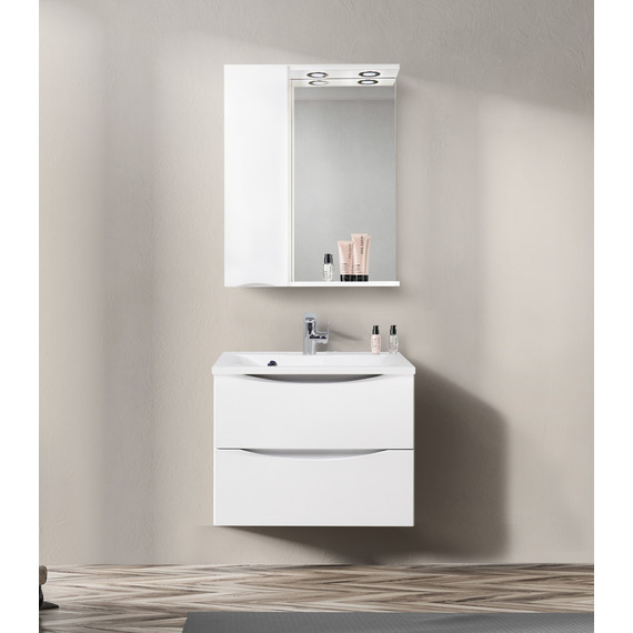 Зеркало-шкаф BelBagno 60 см MARINO-SPC-600/750-1A-BL-P-L, Bianco Lucido - фото 12
