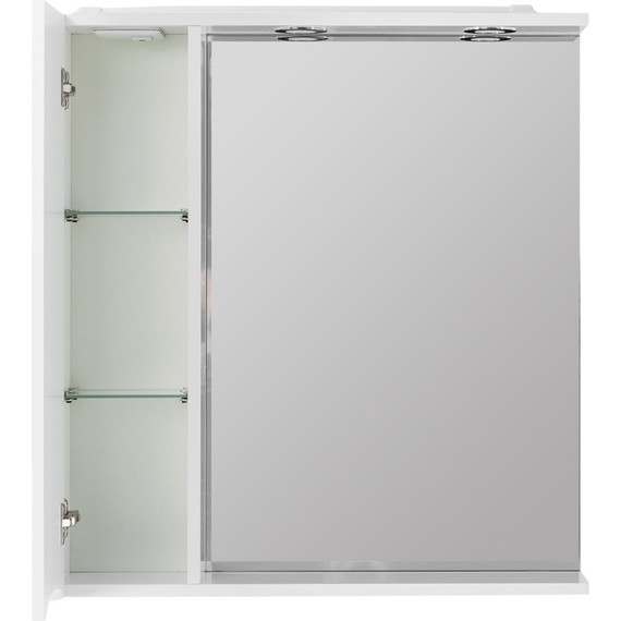 Зеркало-шкаф BelBagno 60 см MARINO-SPC-600/750-1A-BL-P-L, Bianco Lucido - фото 3